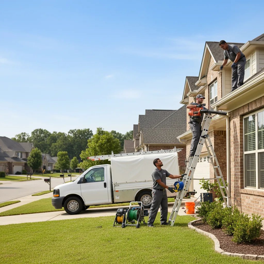 Home Gutter Service in Stallings, NC near me